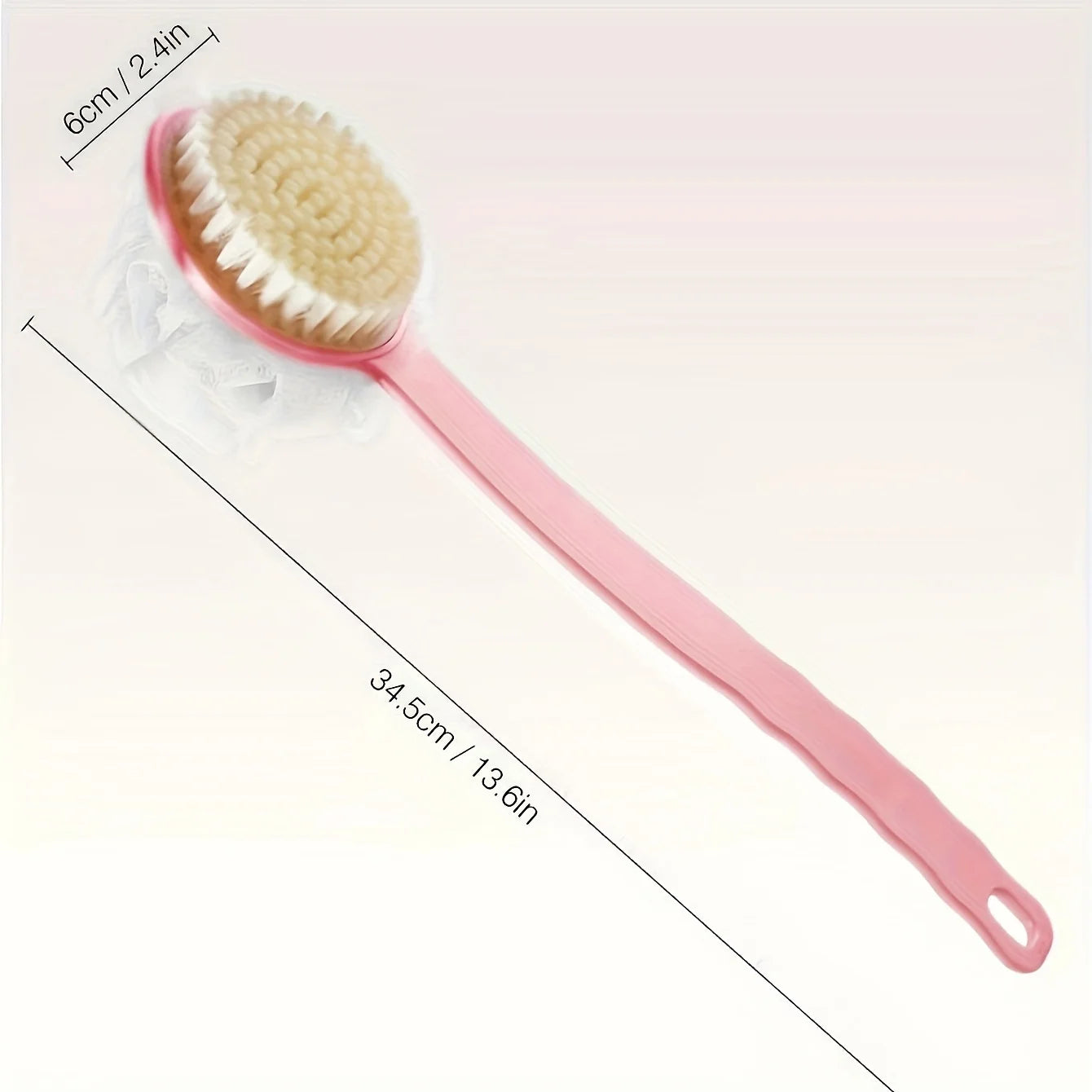 DeepClean Long Handle Body Scrubber