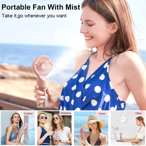CoolMist Portable Mini Humidifier Fan