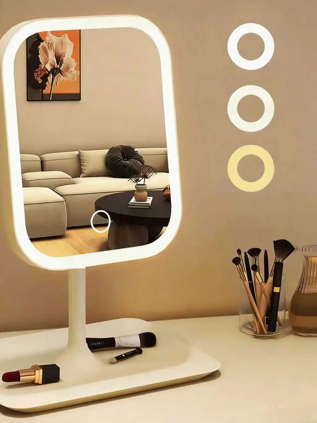ProGlow LED Touch Grooming Mirror