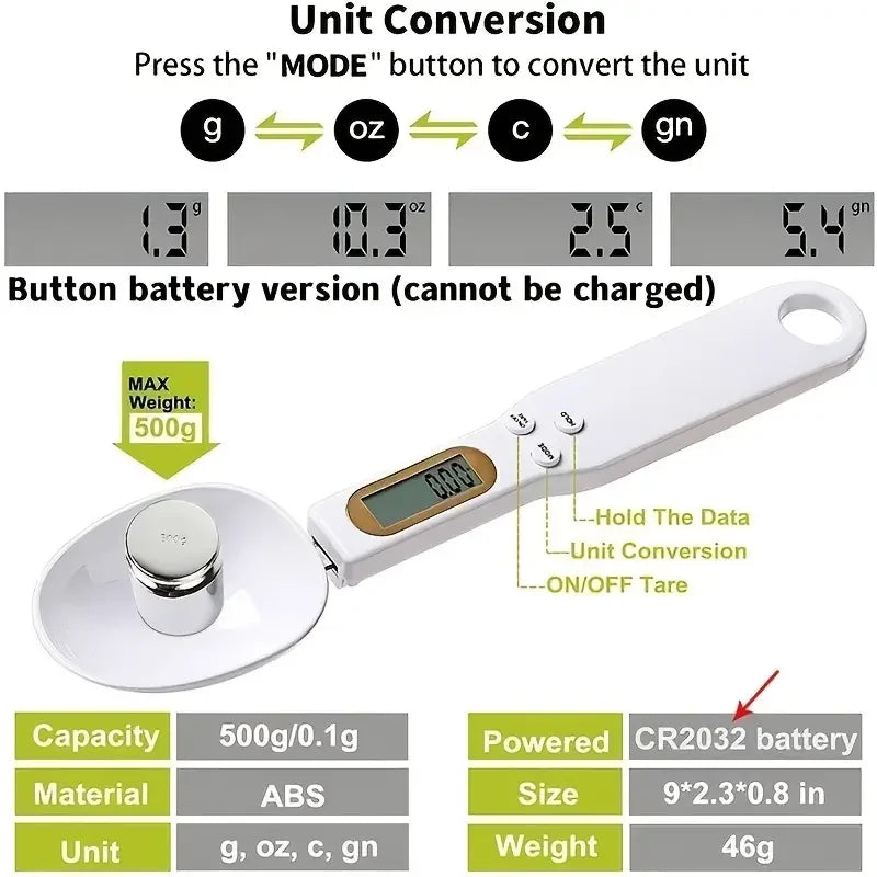 Precision Mini Pocket Spoon Scale