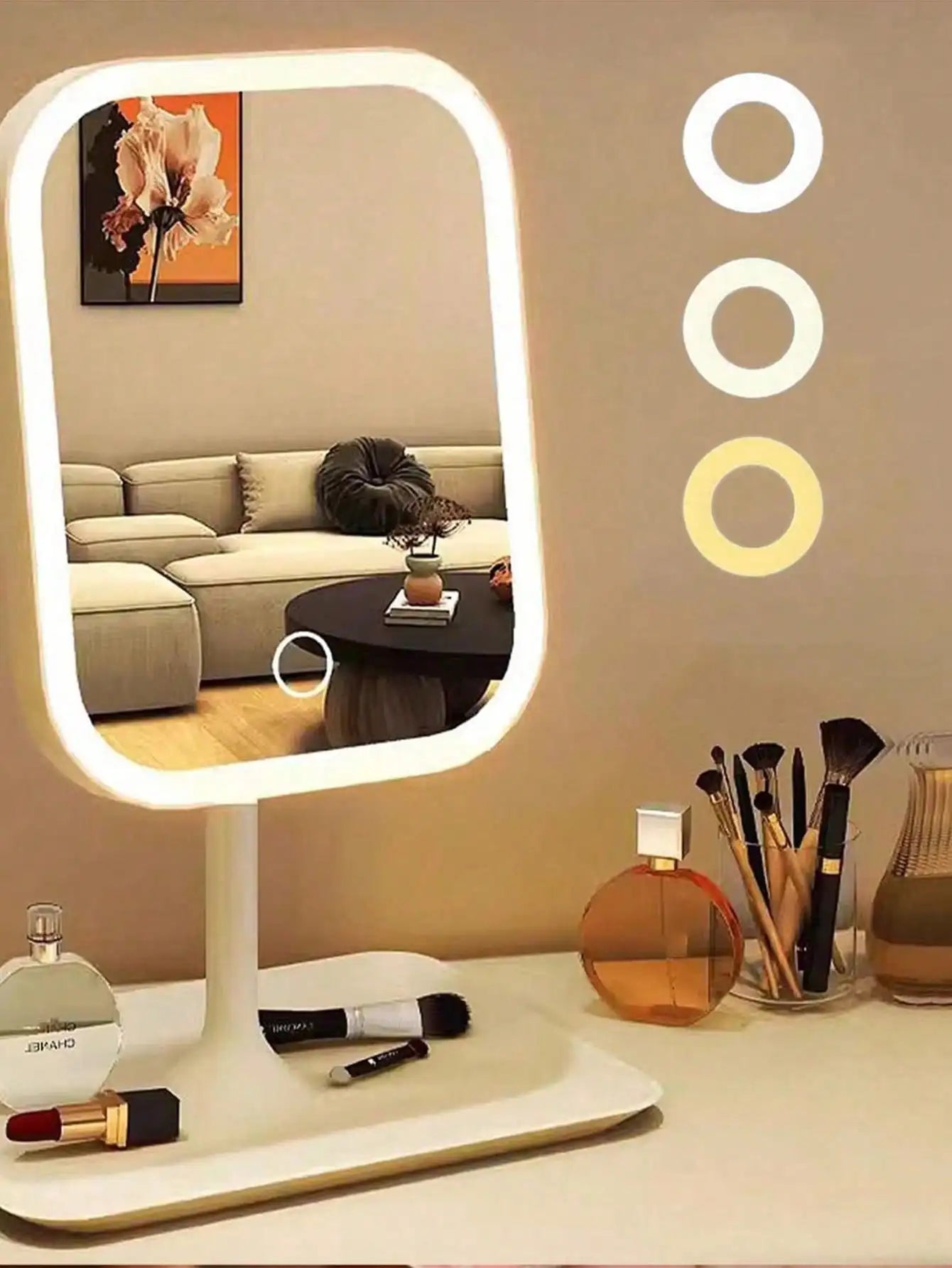 ProGlow LED Touch Grooming Mirror
