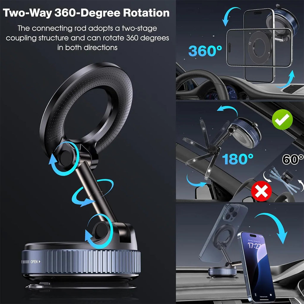 GripGo Magnetic Car Phone Mount