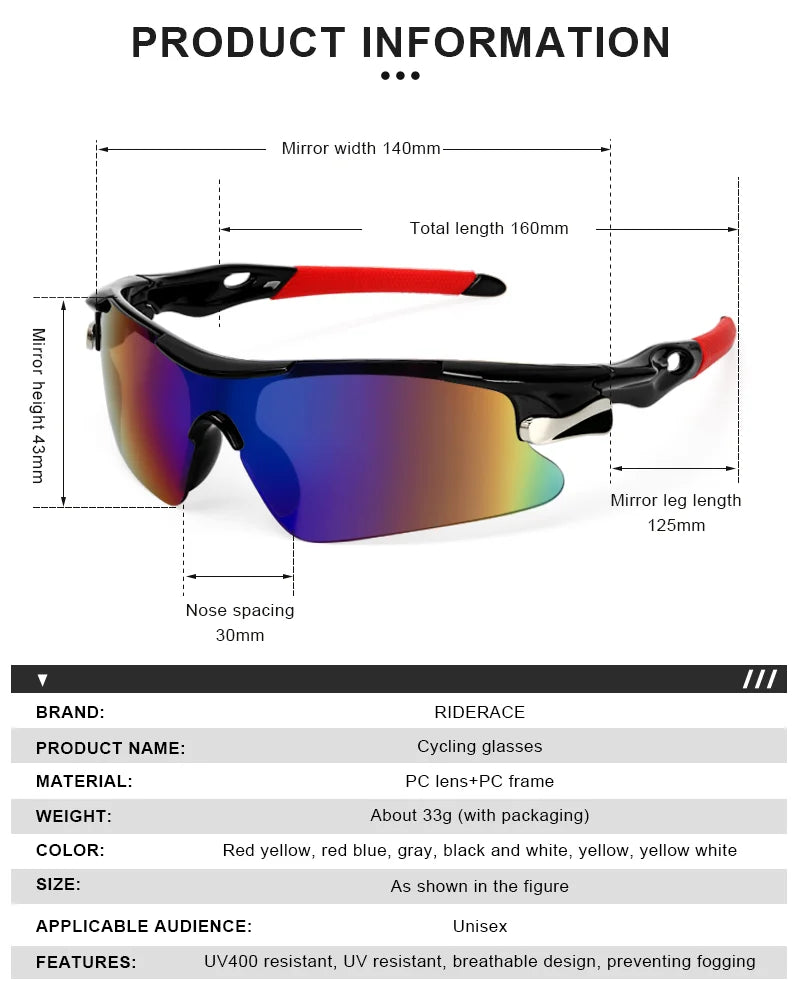 TrailGlow Cycling Shades