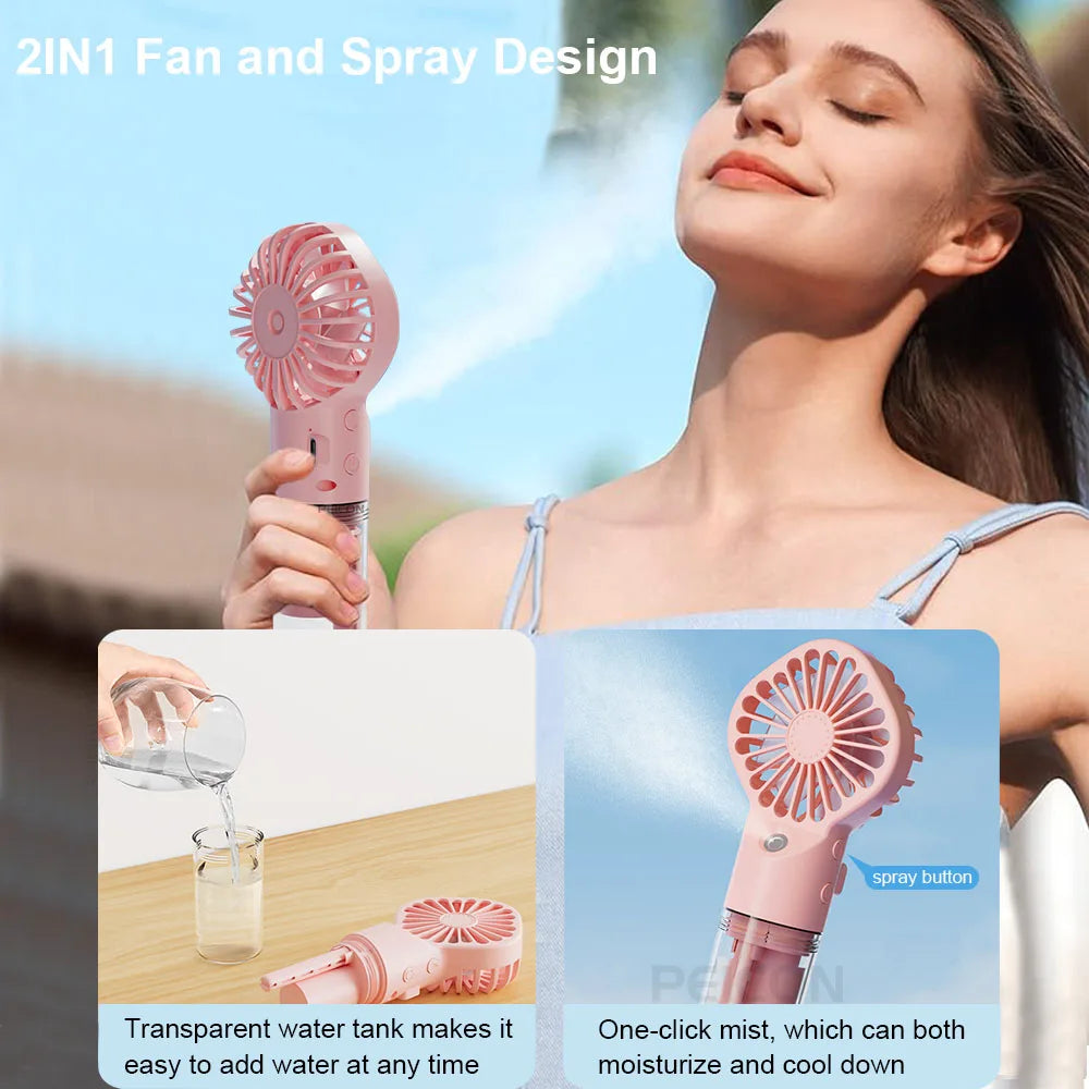 CoolMist Portable Mini Humidifier Fan
