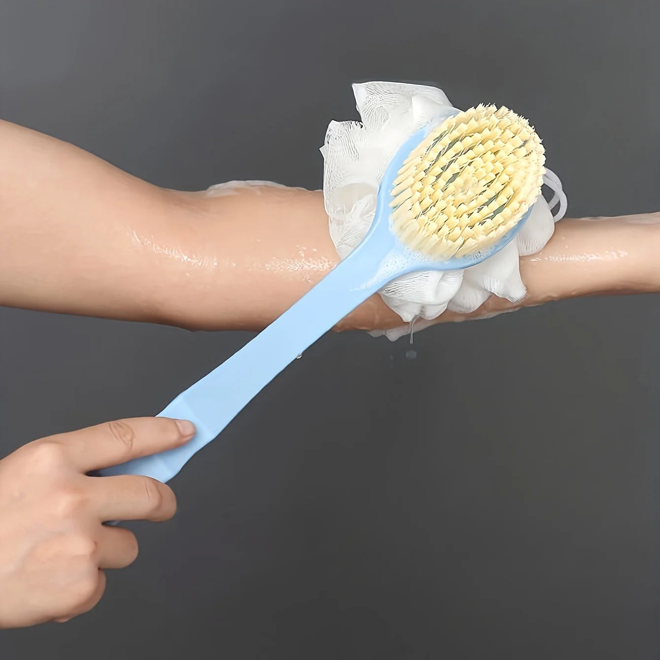 DeepClean Long Handle Body Scrubber