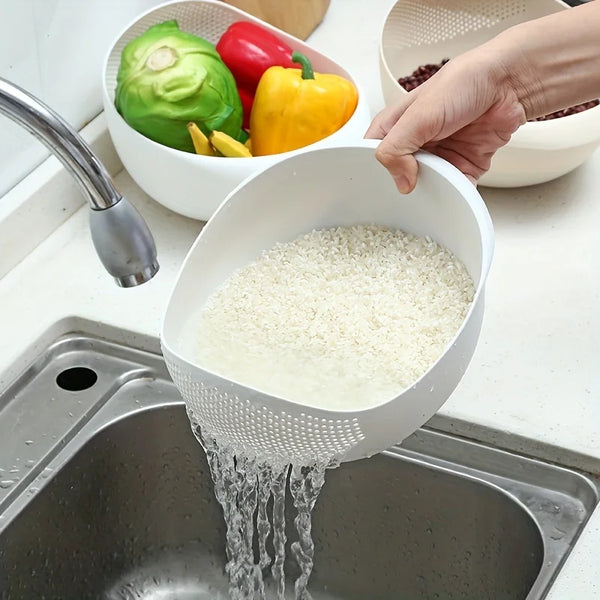 Easy Rinse Rice Veg Basket
