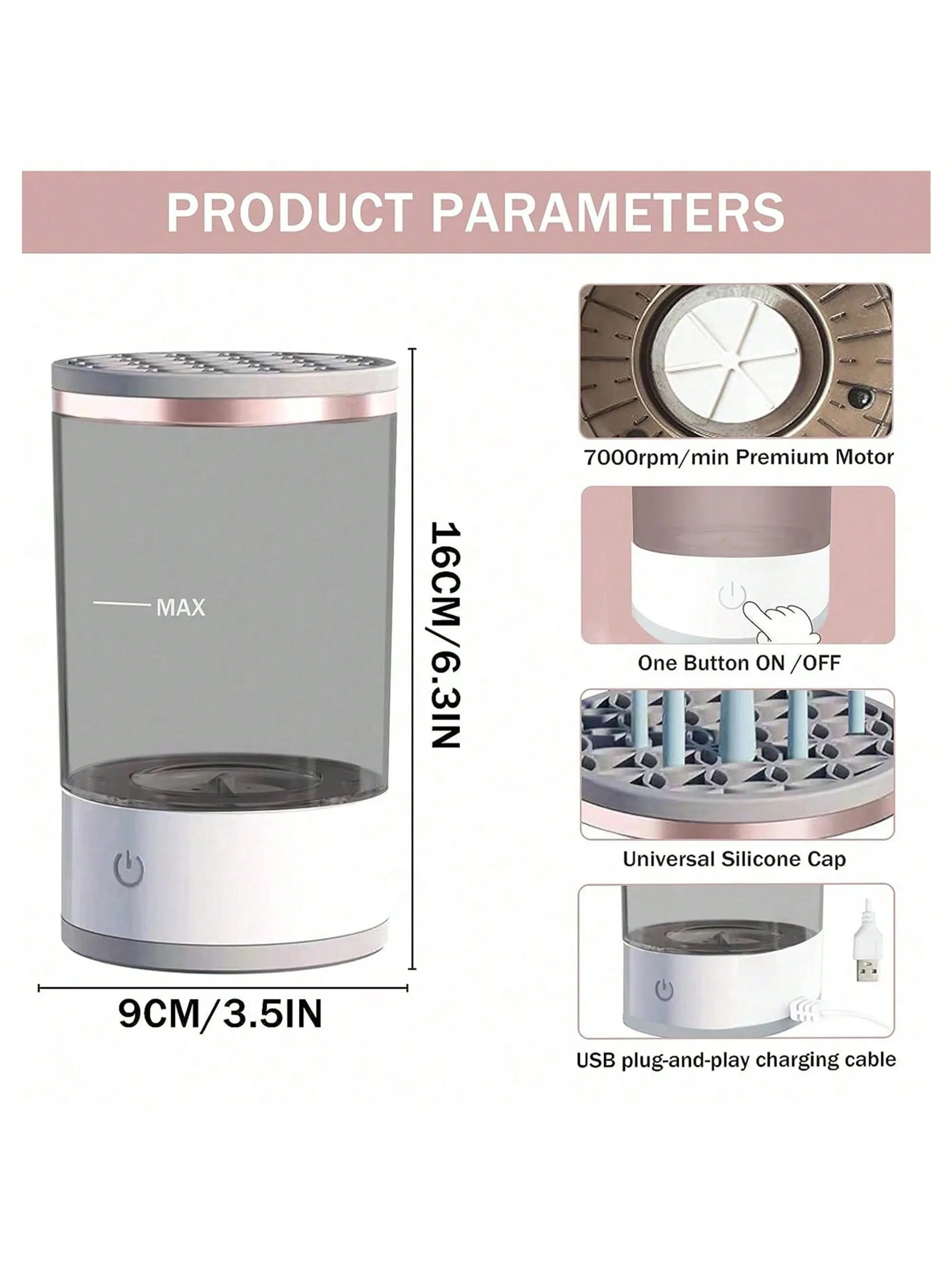 QuickClean Brush Spinner