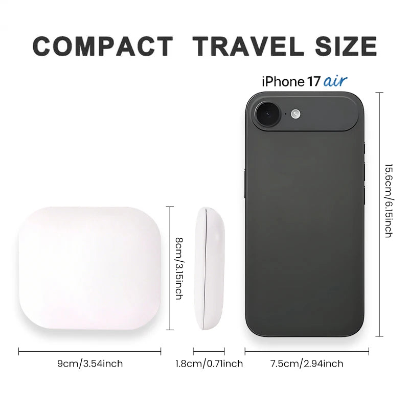 Pocket Lighted Travel Mirror