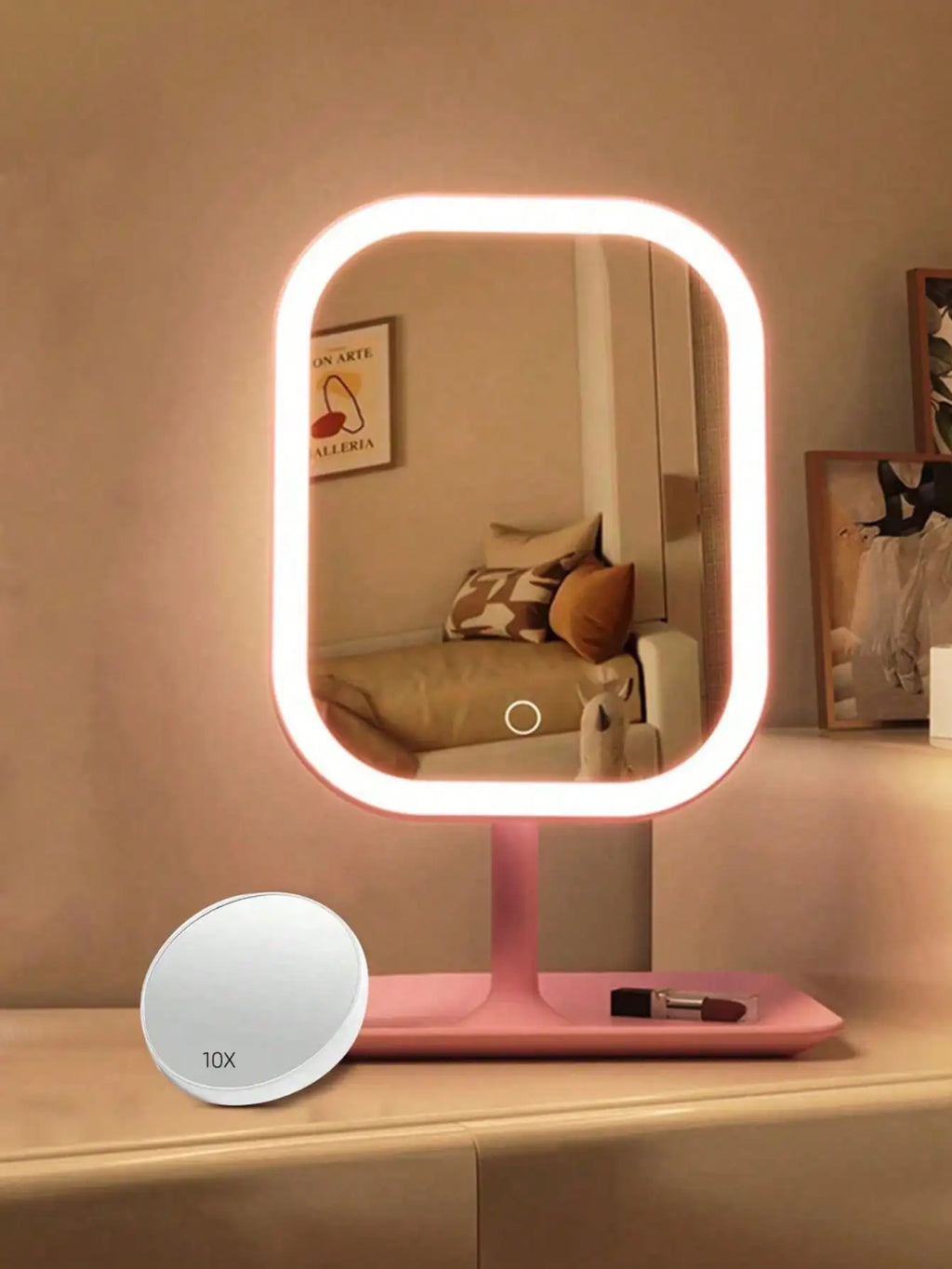 ProGlow LED Touch Grooming Mirror