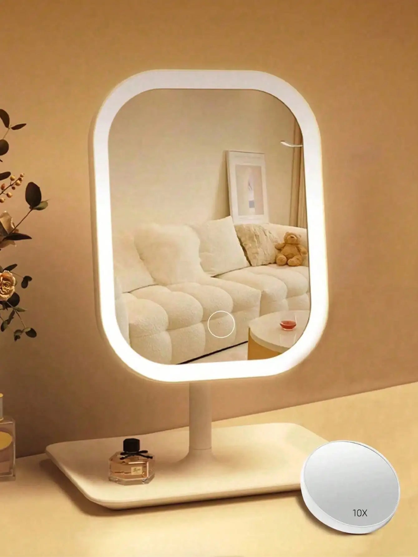 ProGlow LED Touch Grooming Mirror